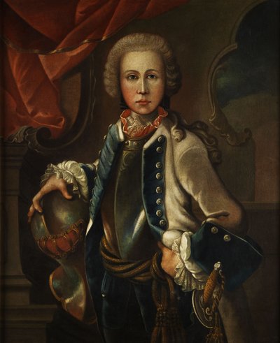 Ritratto di un giovane nobile da Johann Michael Franz